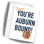 Greeting Card - Auburn Bound
