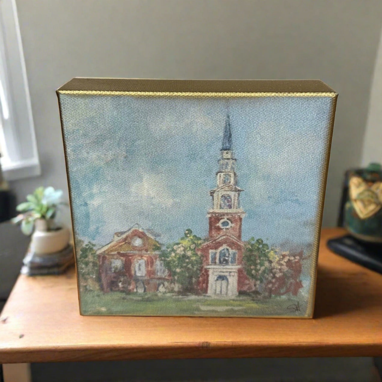 Samford Reid Chapel 6x6" Painting Smith's Variety