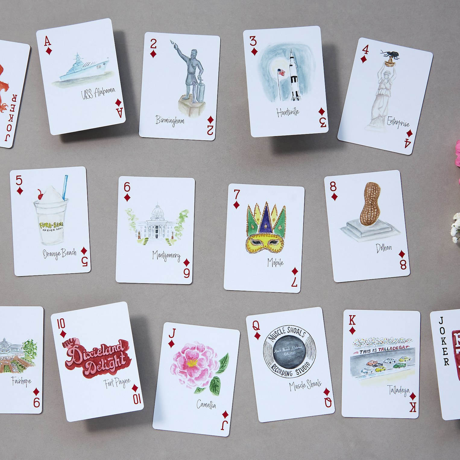Alabama Ace Luxury Playing Cards