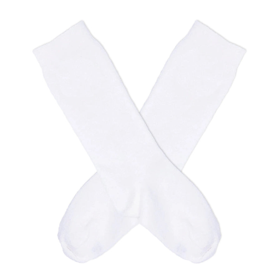 White Knee Socks