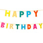 Rainbow Happy Birthday Garland