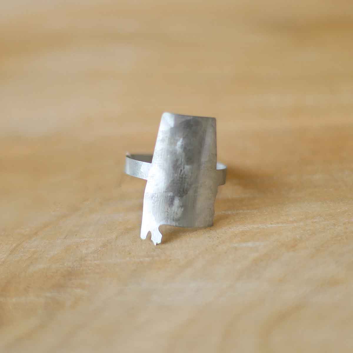 Galvanized Alabama Napkin Ring