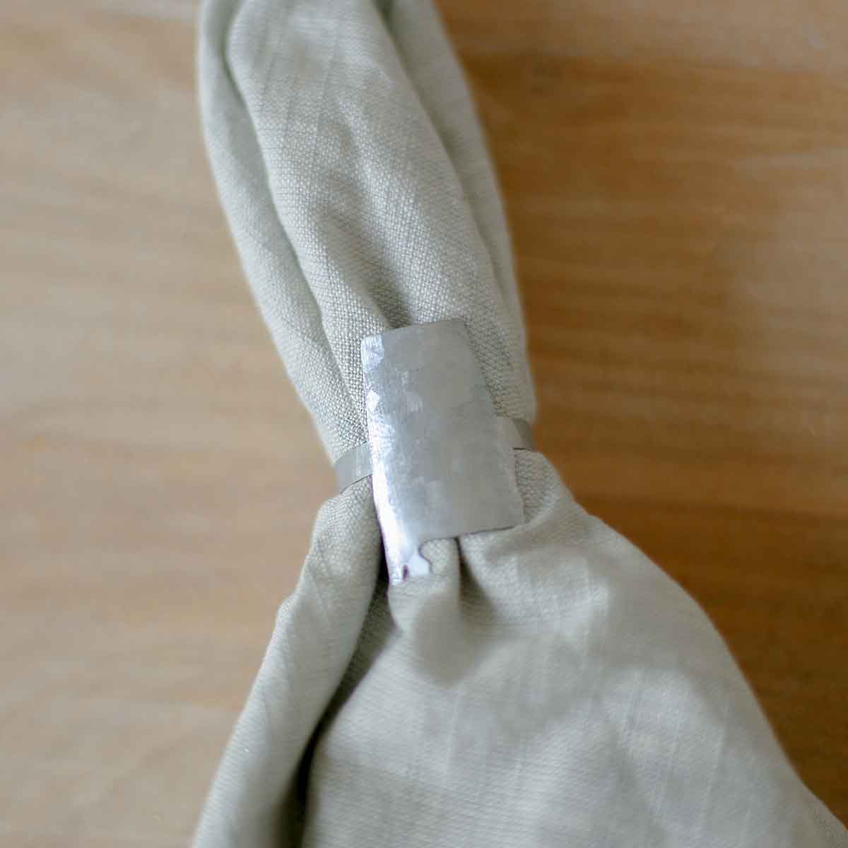 Galvanized Alabama Napkin Ring