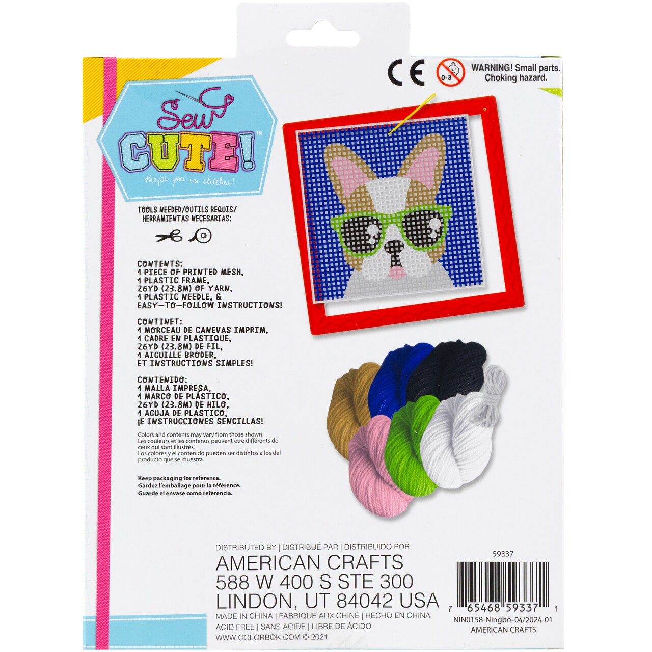 Sew Cute Needlepoint Kit