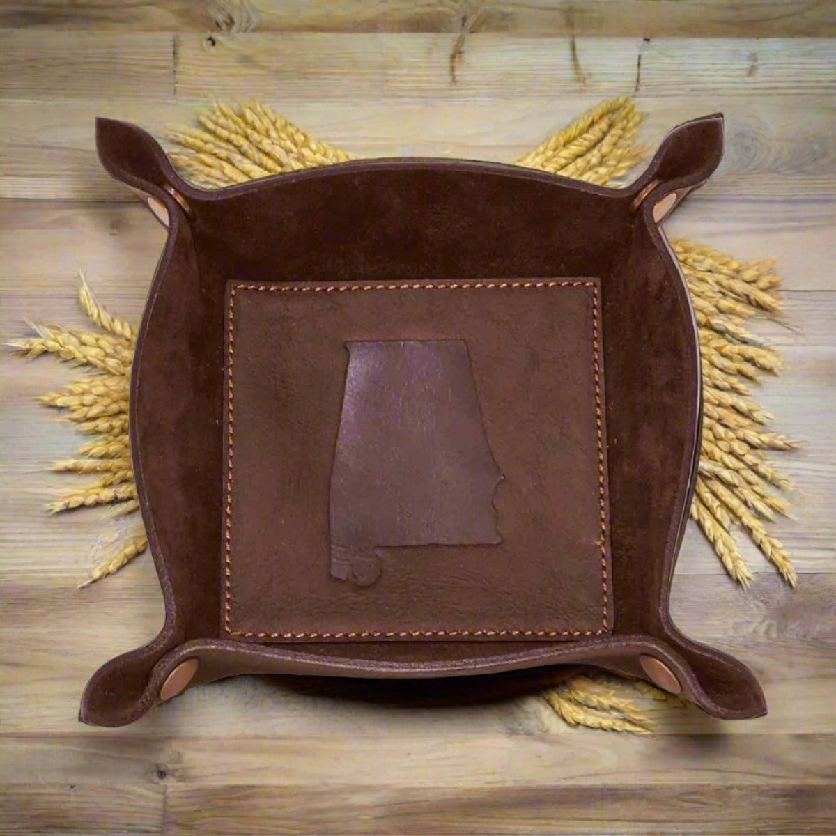 Leather Valet Tray