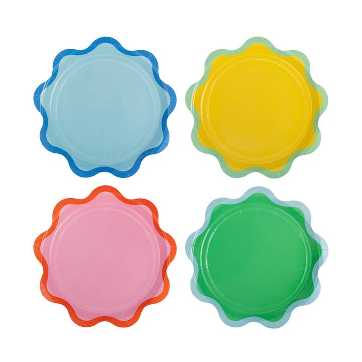Alternate view of Ric Rac Edge Dessert Plate by My Mind's Eye