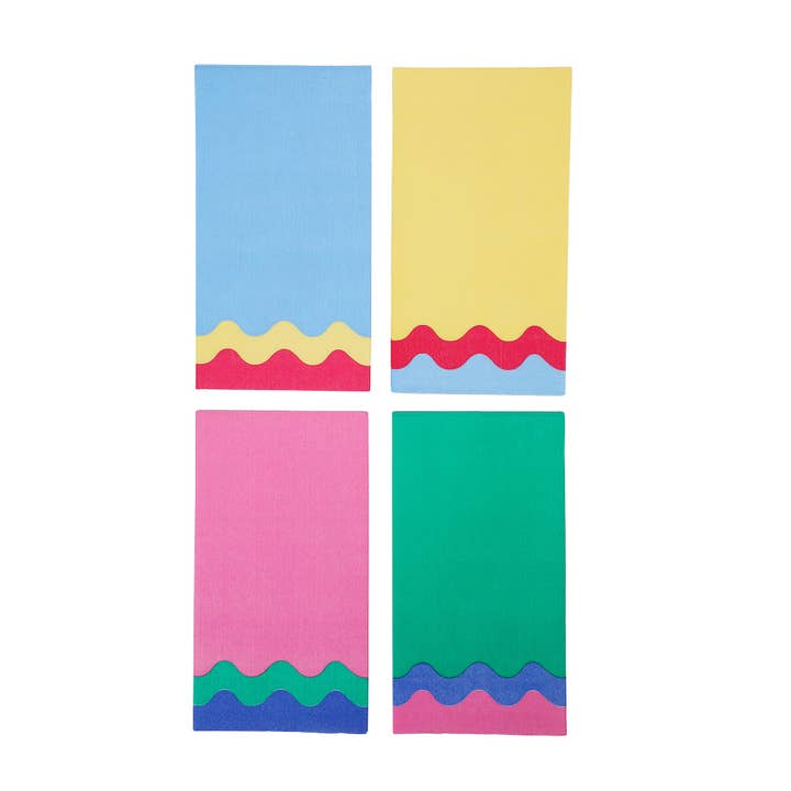 Alternate view of Colorwave Guest Towels by Packed Party