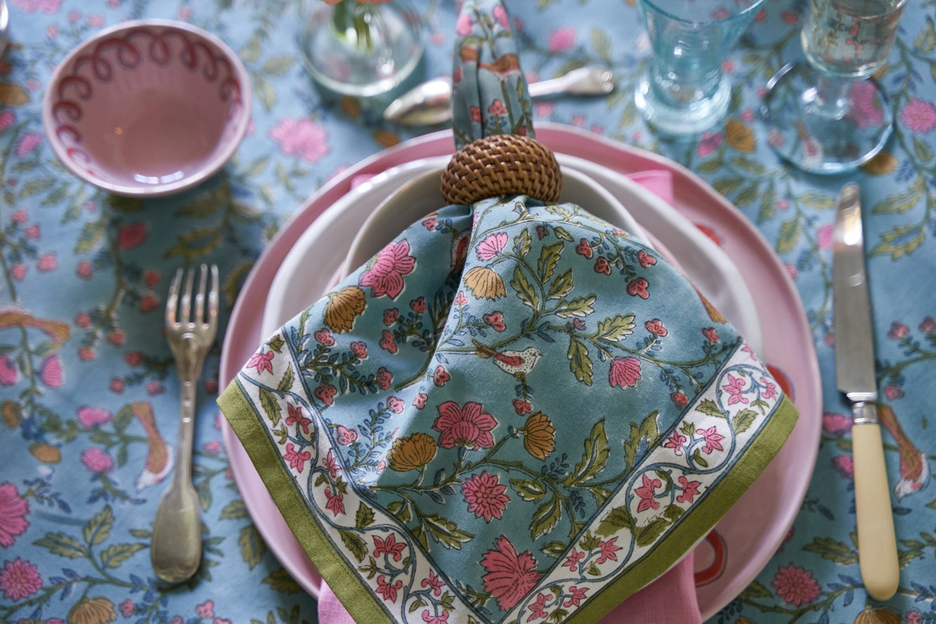 Giverny Linen Napkin Set of 4