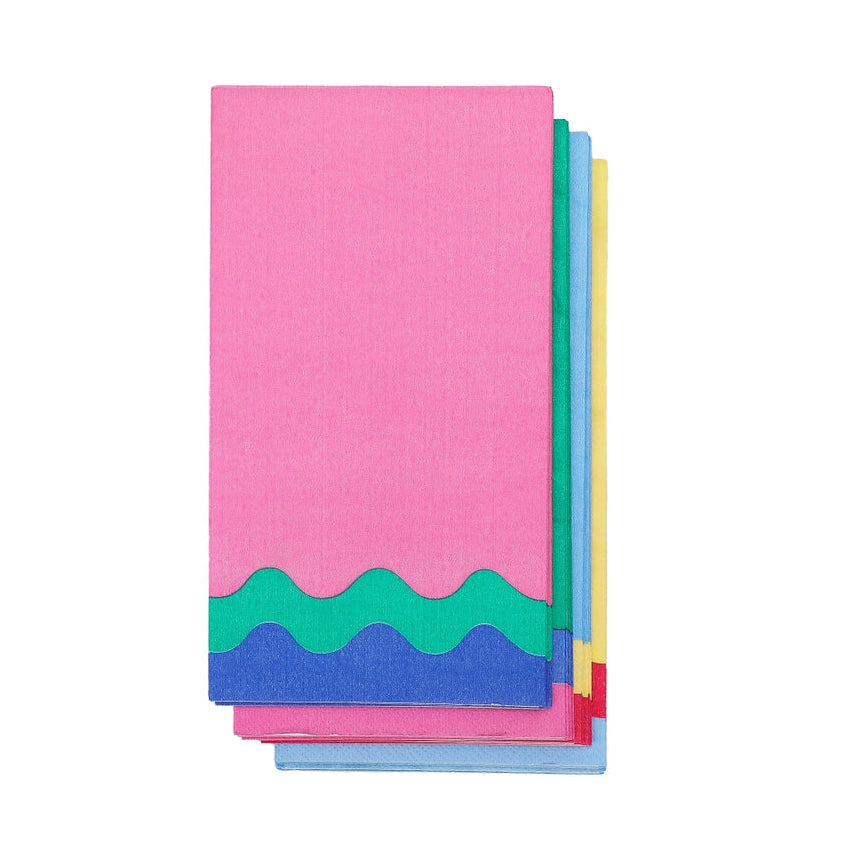 Colorwave Guest Towels by Packed Party