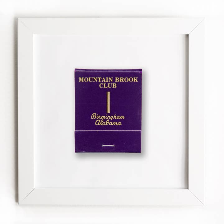 Mountain Brook Club Framed Print