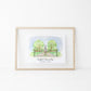 Art Print 5x7 - Samford University