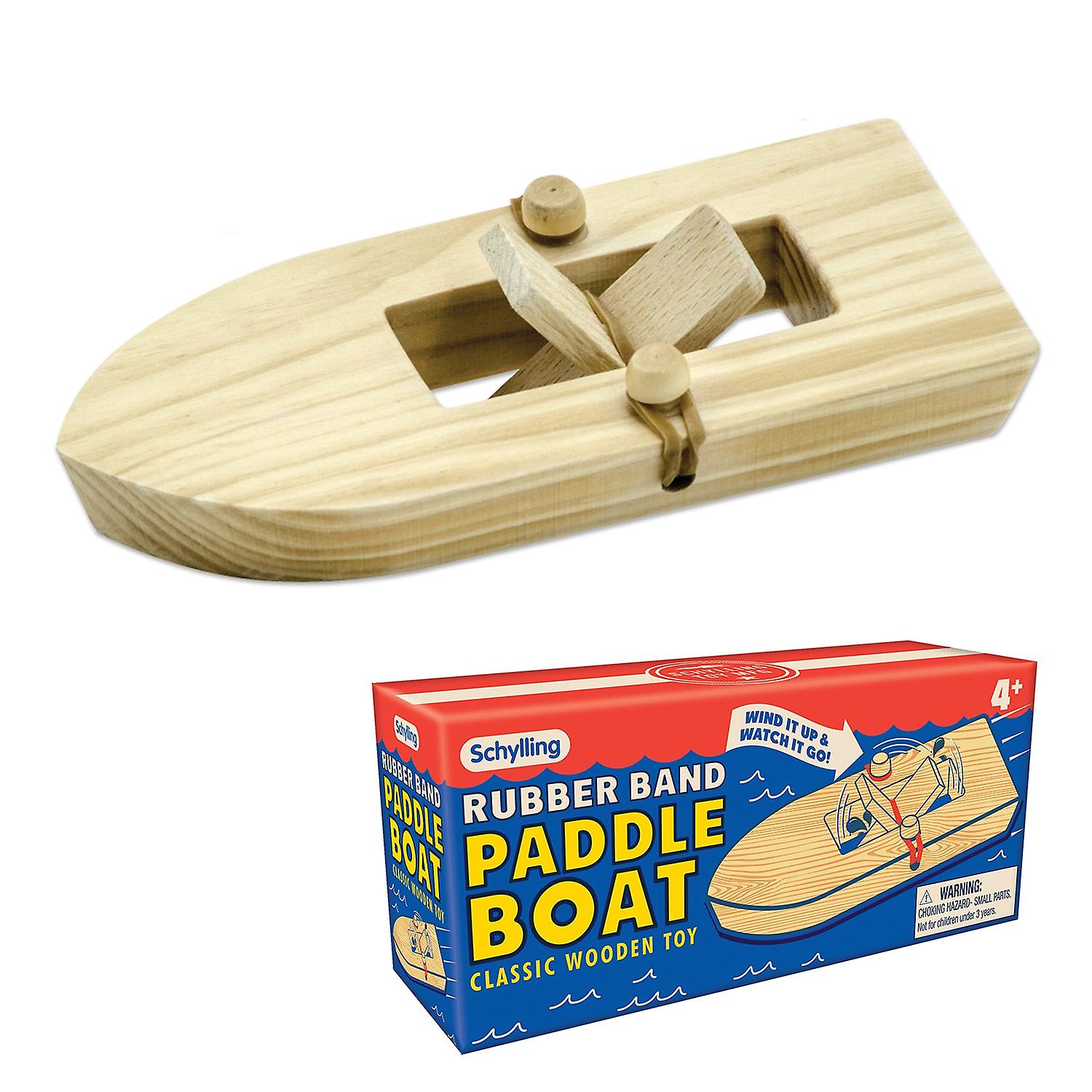 Rubber Band Paddle Boat