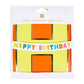 Rainbow Happy Birthday Garland