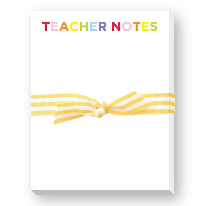 Teacher Notes Mini Notepad by Donovan Designs