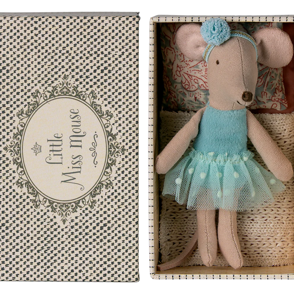 Maileg Dance Mouse in Day Bed, Little Sister