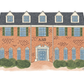 Framed Samford Sorority House Print
