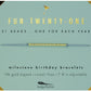 Milestone Birthday Bracelet