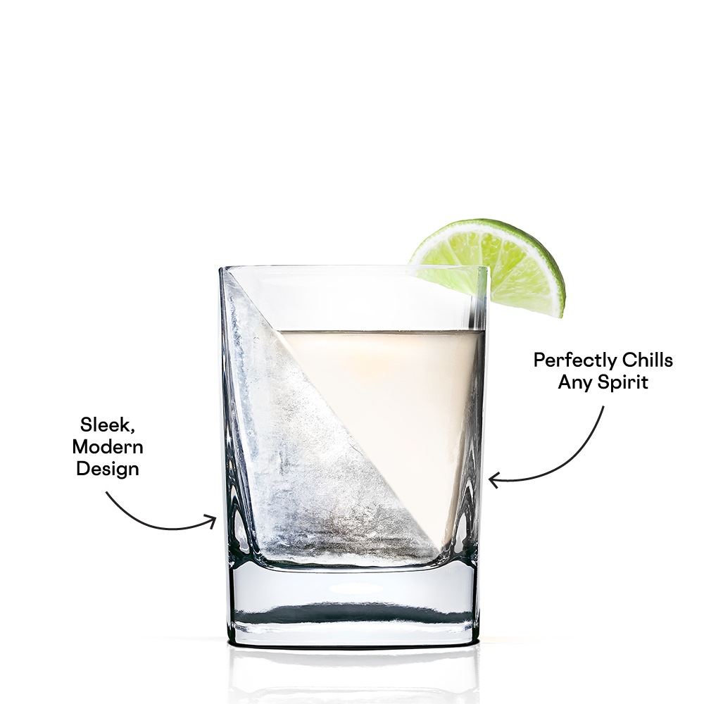 Corkcicle Tequila Triangle Glass