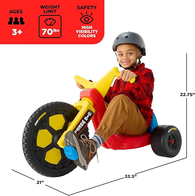 Alternate view of Big Wheel Chopper by Schylling