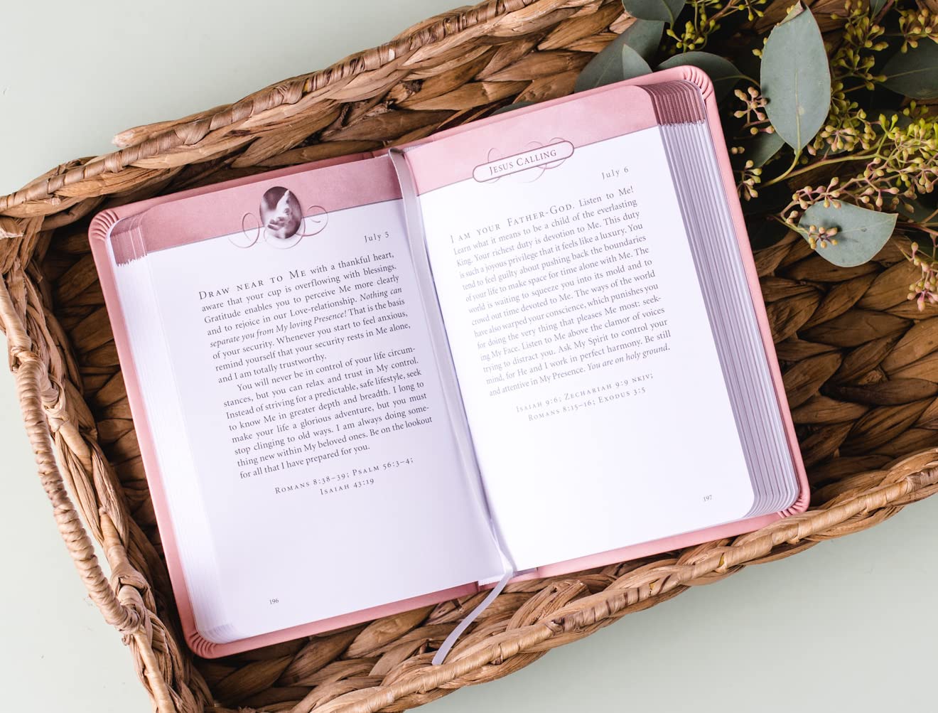 Jesus Calling, Pink Leathersoft Edition