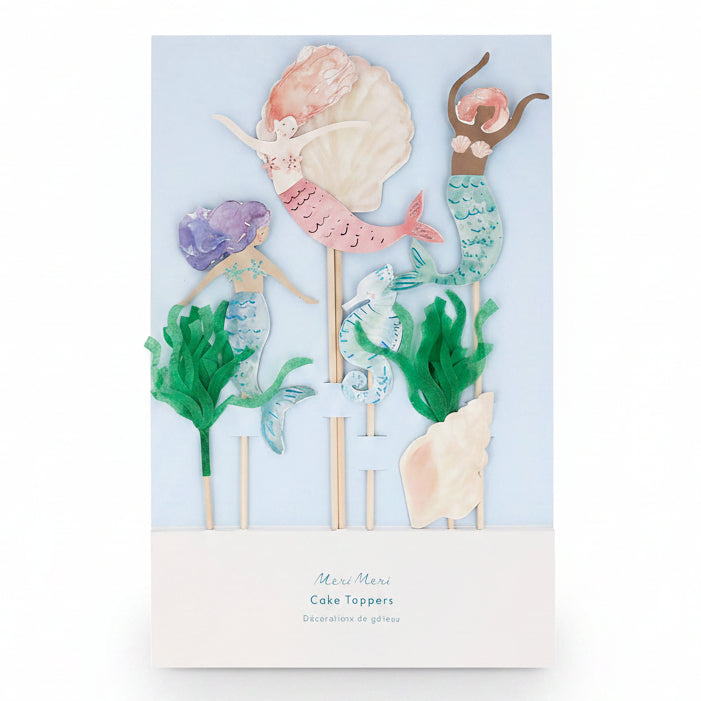 Mermaid Cake Toppers