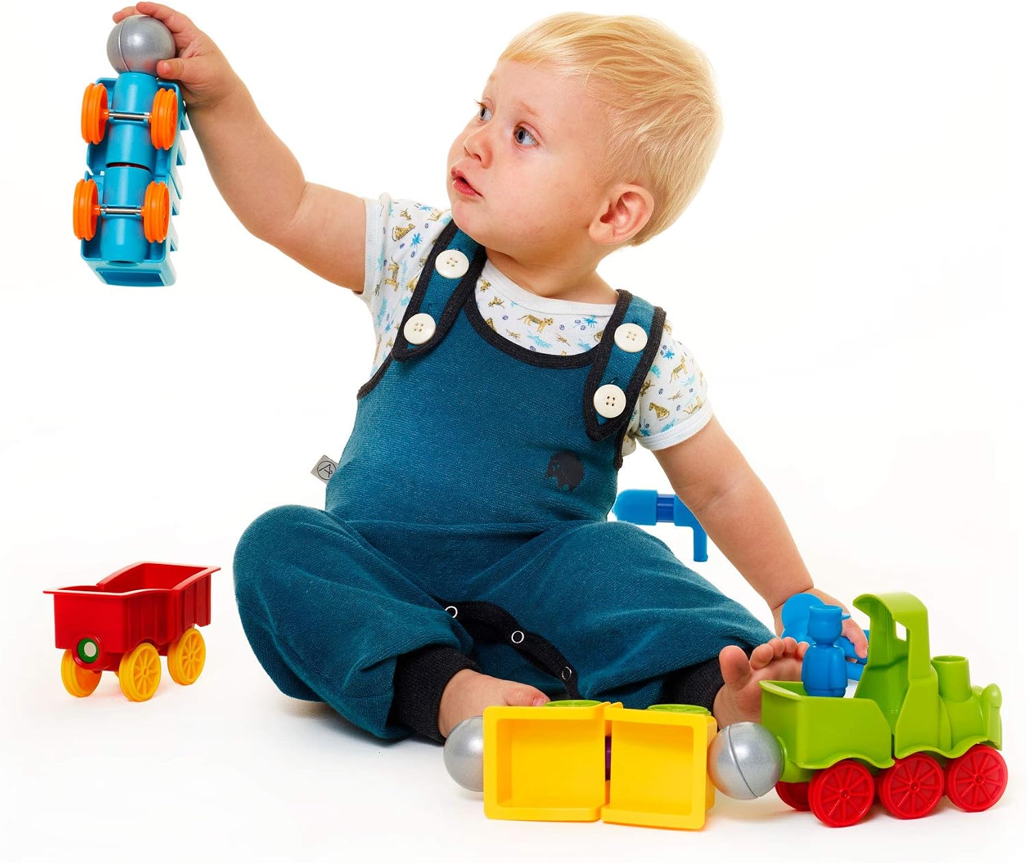 Close-up of SmartMax My First Animal Train, 22-piece by Smart Toys and Games