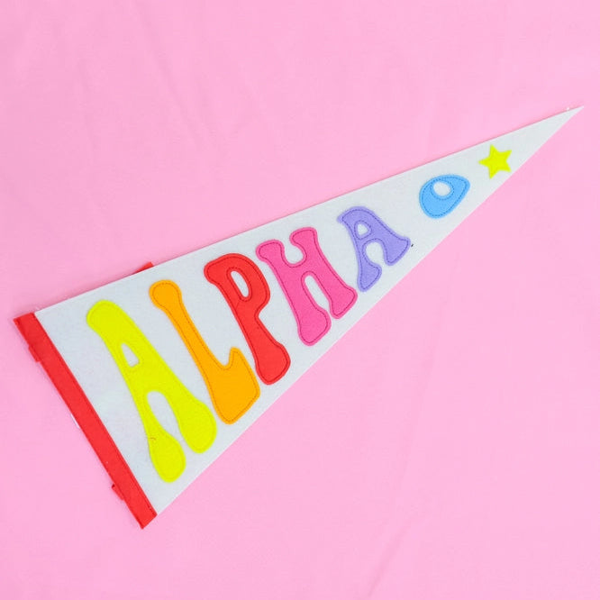 Sorority Pennant Flag