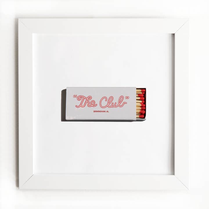 The Club in Birmingham Framed Print