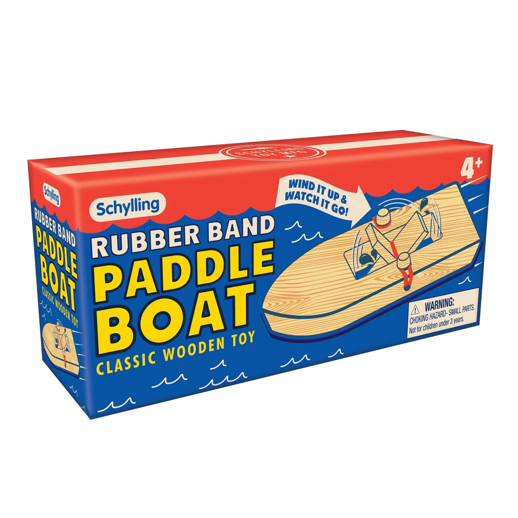 Rubber Band Paddle Boat