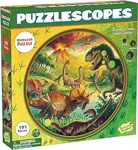 Puzzle - Dinosaur Puzzle - Puzzlescopes - 191ct