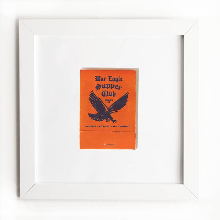 War Eagle Supper Club Framed Print