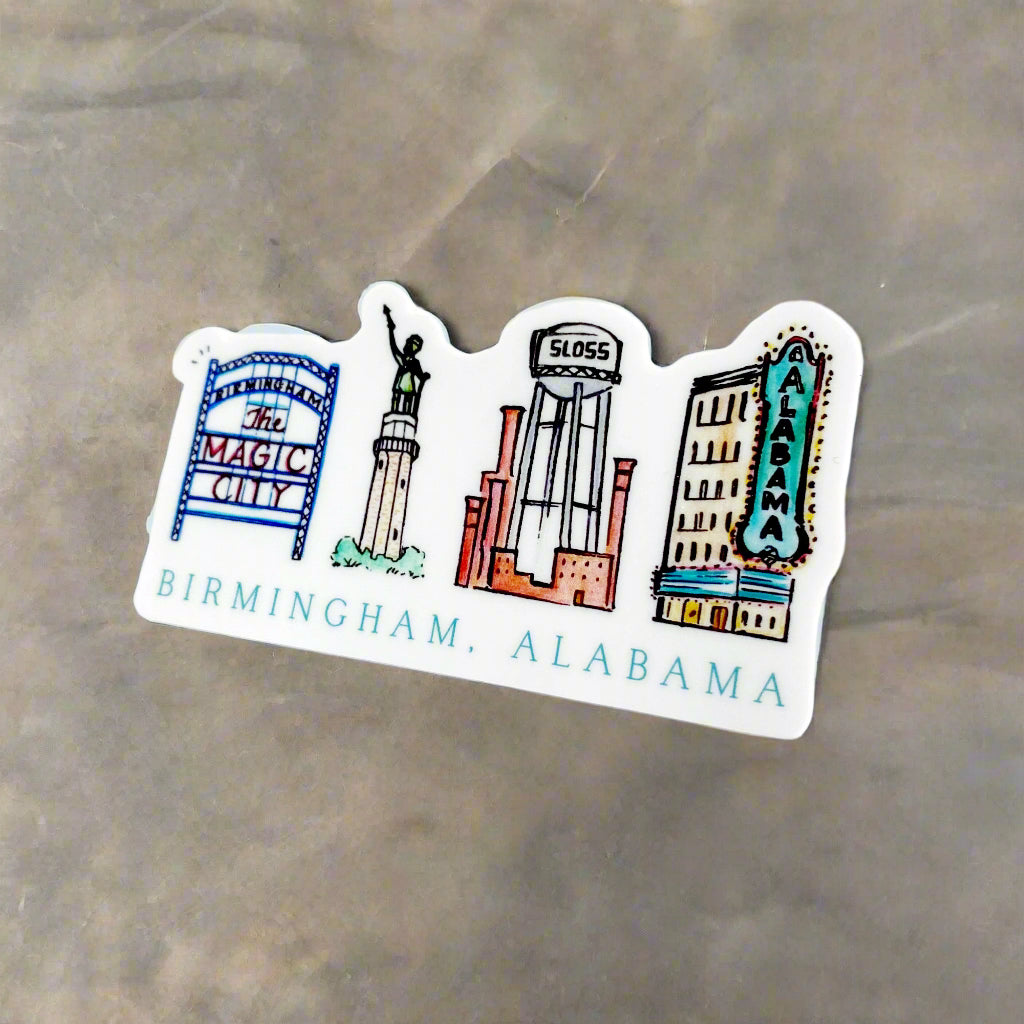 Sticker - Birmingham Landmarks