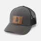 Alabama State Silhouette Leather Hat