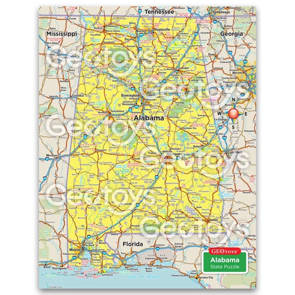 Alabama Mini Puzzle 100pc