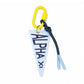 Sorority Pennant Keychain