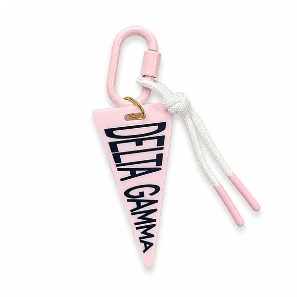 Sorority Pennant Keychain