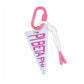 Sorority Pennant Keychain