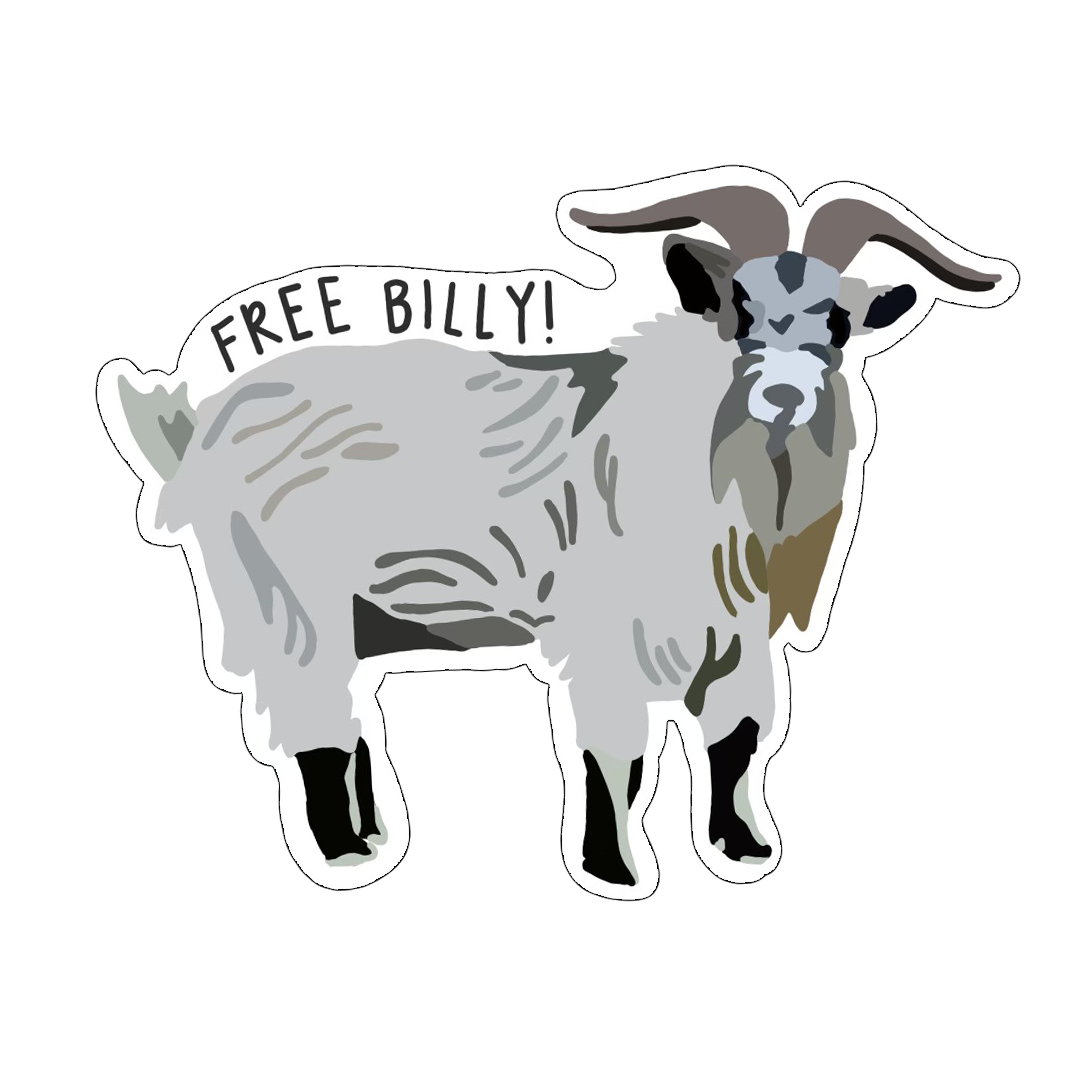 Sticker - Billy the Goat – Smith's Variety