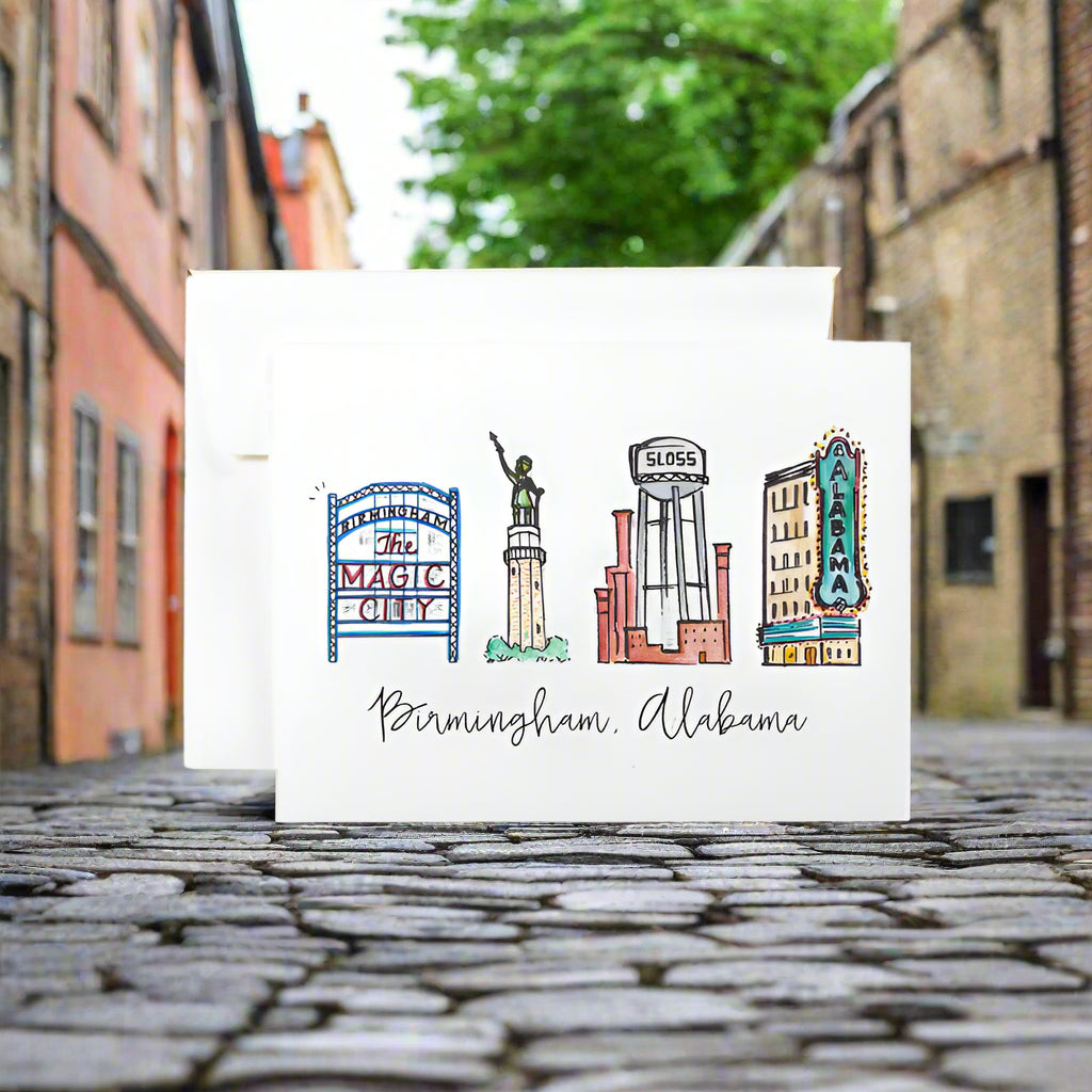 Notecard Set - Birmingham Landmarks