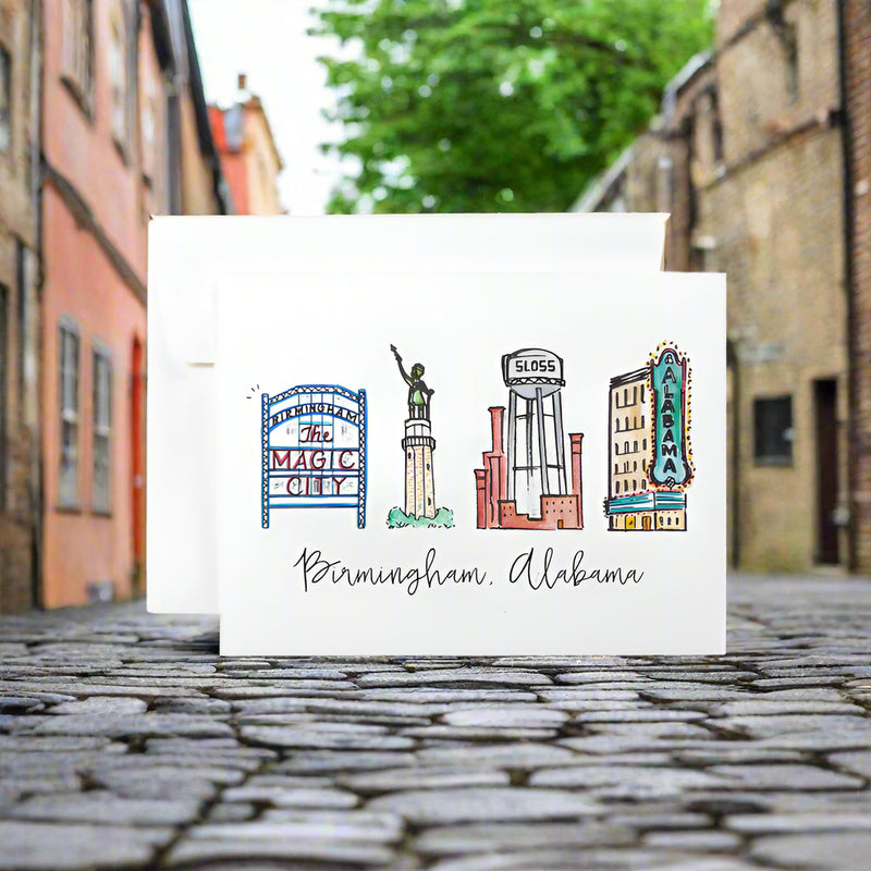 Notecard Set - Birmingham Landmarks