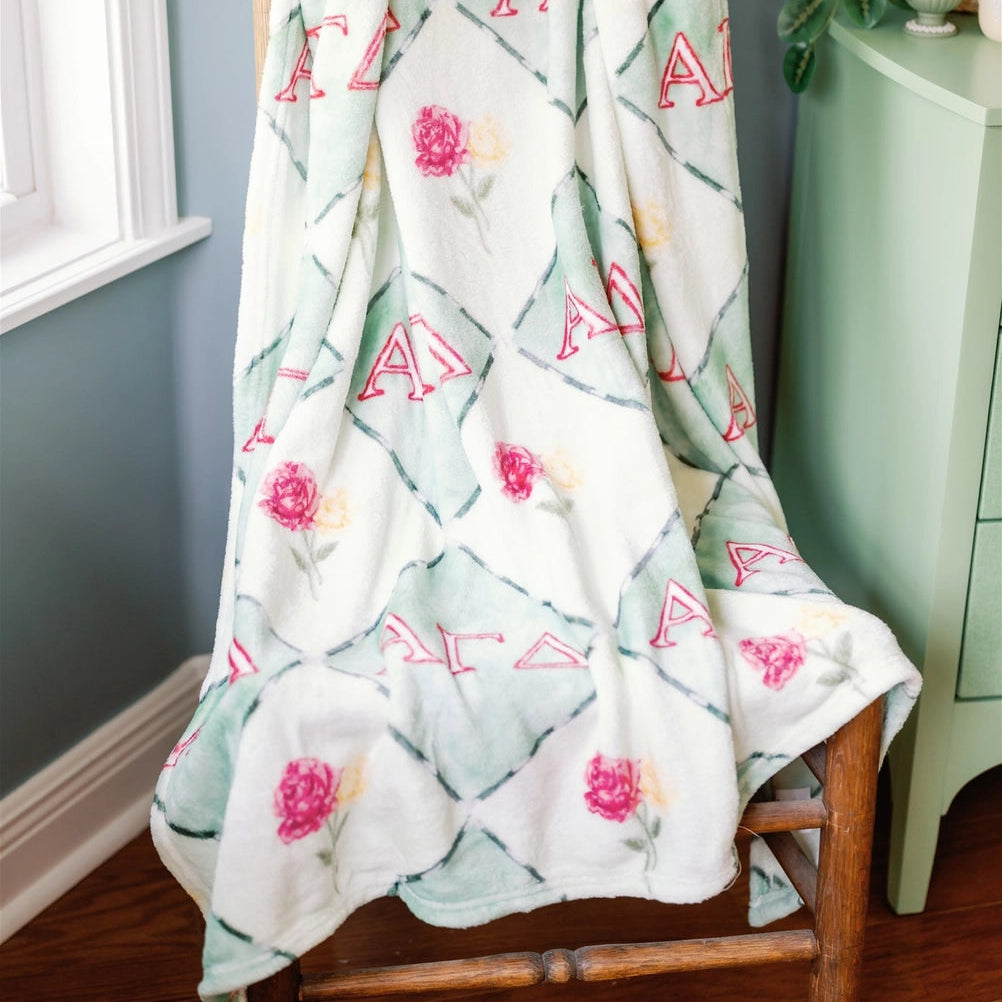 Sorority Flannel Fleece Blanket