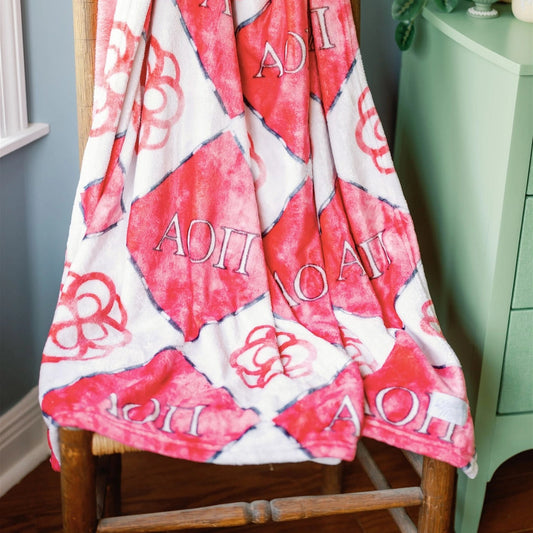 Sorority Flannel Fleece Blanket