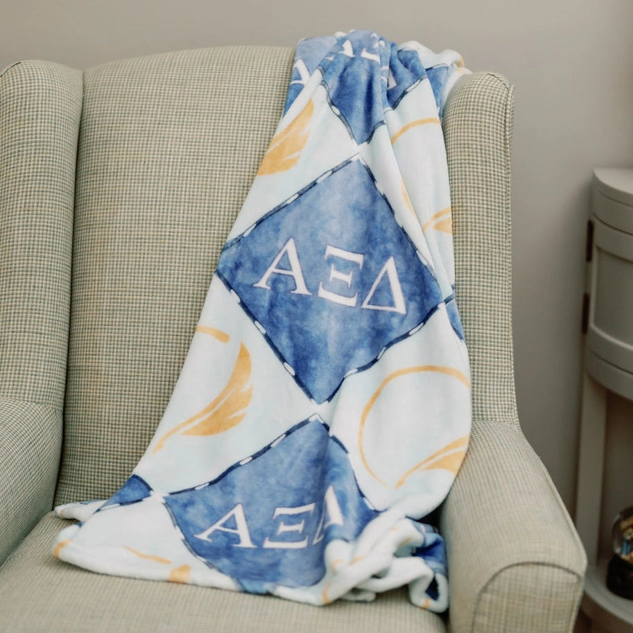 Sorority Flannel Fleece Blanket
