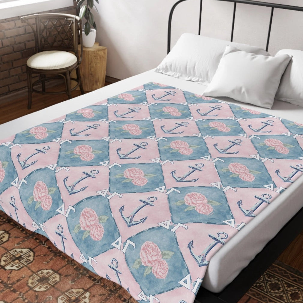 Sorority Flannel Fleece Blanket