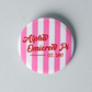 3" Sorority Stripe Button - Est Date