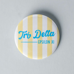 3" Sorority Stripe Button - Samford Local Chapter
