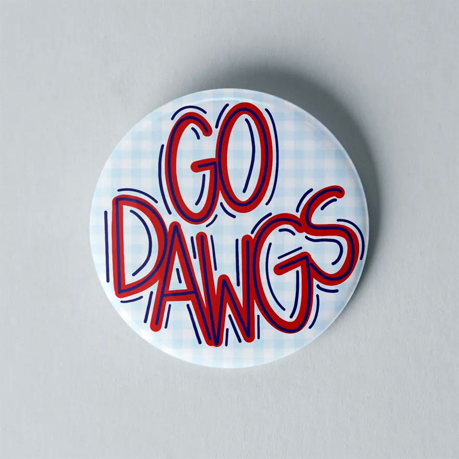 Samford 3" Button