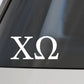 Sorority Car Decal