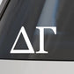 Sorority Car Decal
