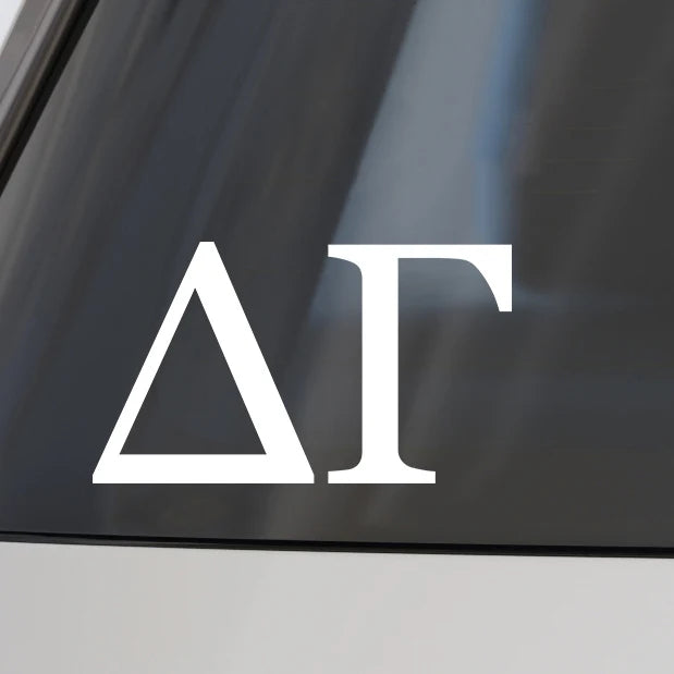 Sorority Car Decal